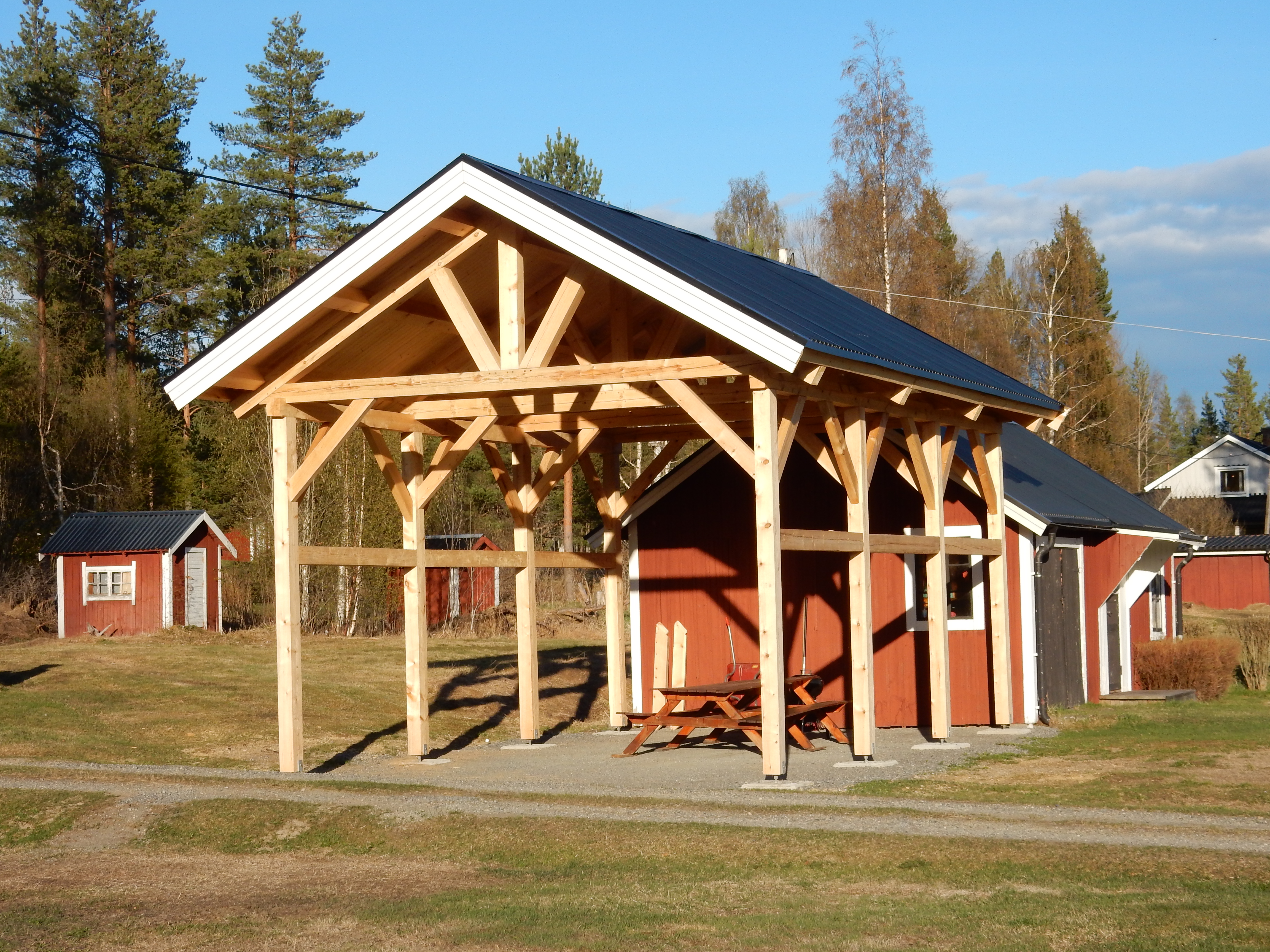 Carport Swedish Timber Frame